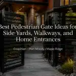 Pedestrian Gate Ideas