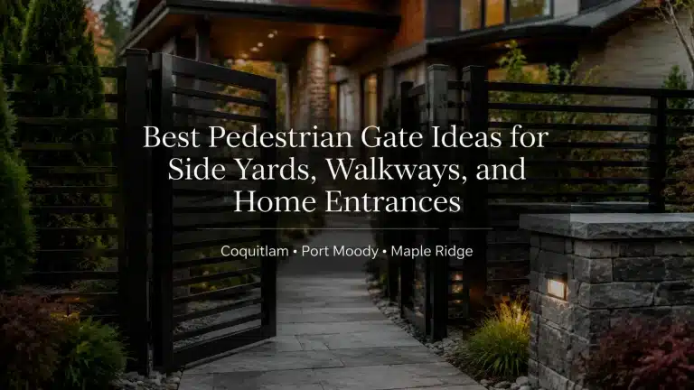 Pedestrian Gate Ideas